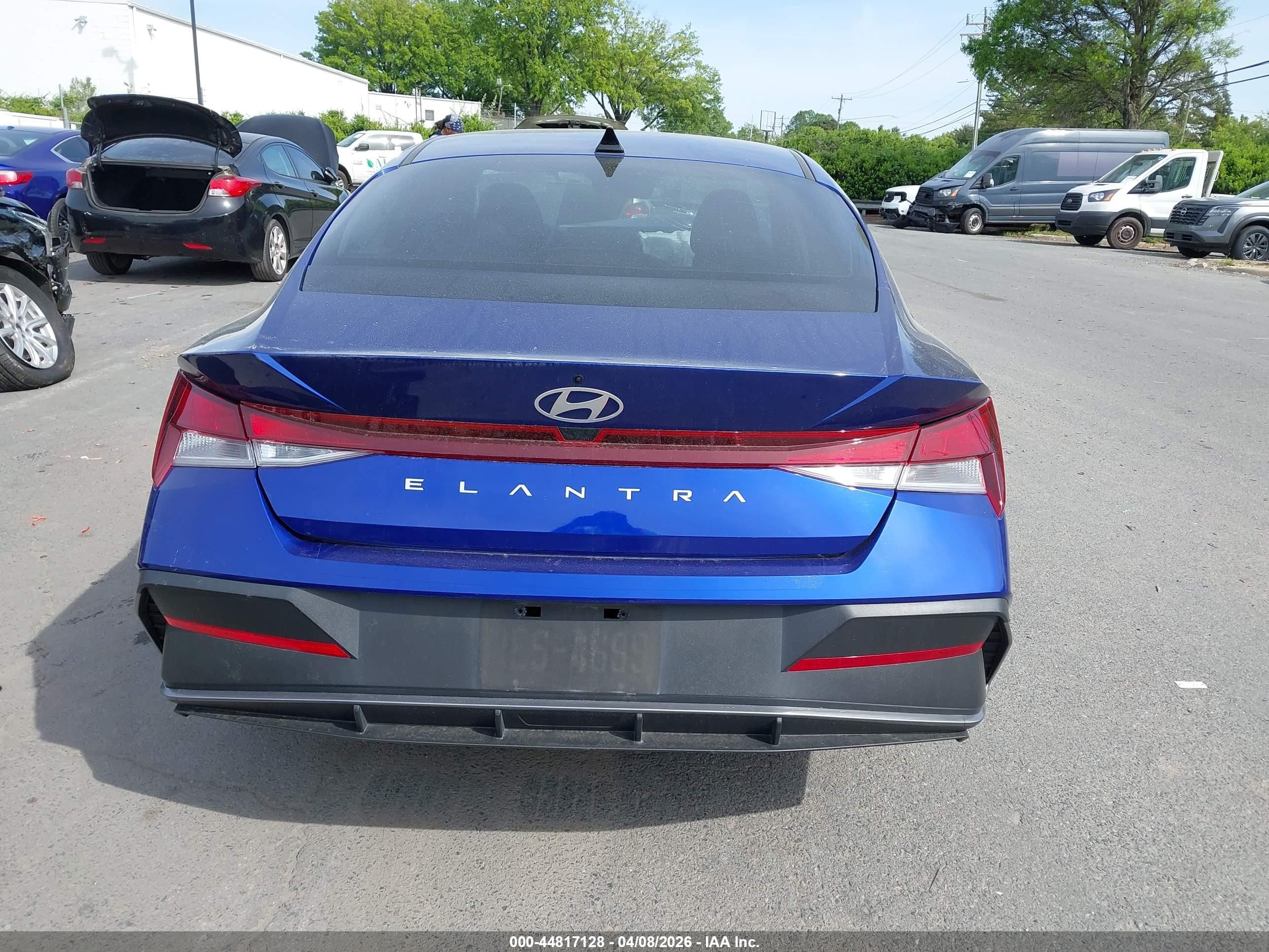 2024 Hyundai Elantra Se Синий vin: KMHLL4DG6RU689661