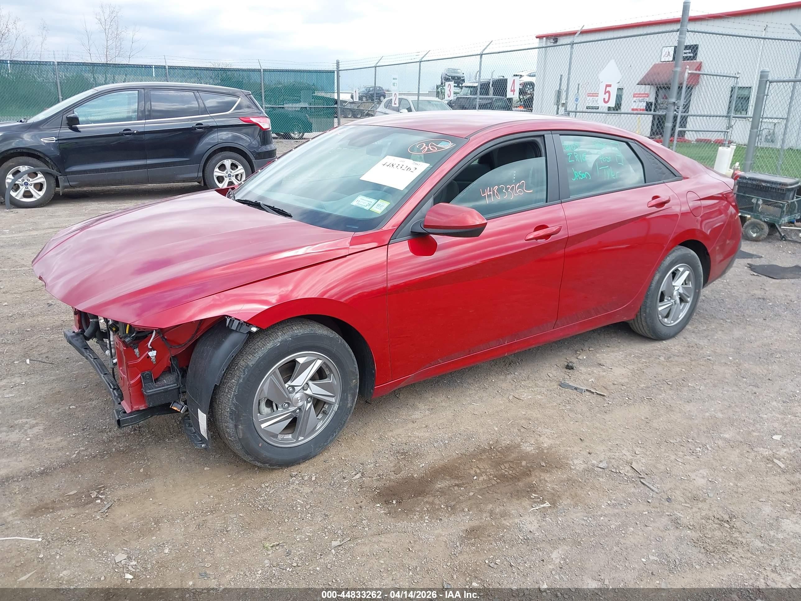 2024 Hyundai Elantra Se Red vin: KMHLL4DG7RU845772
