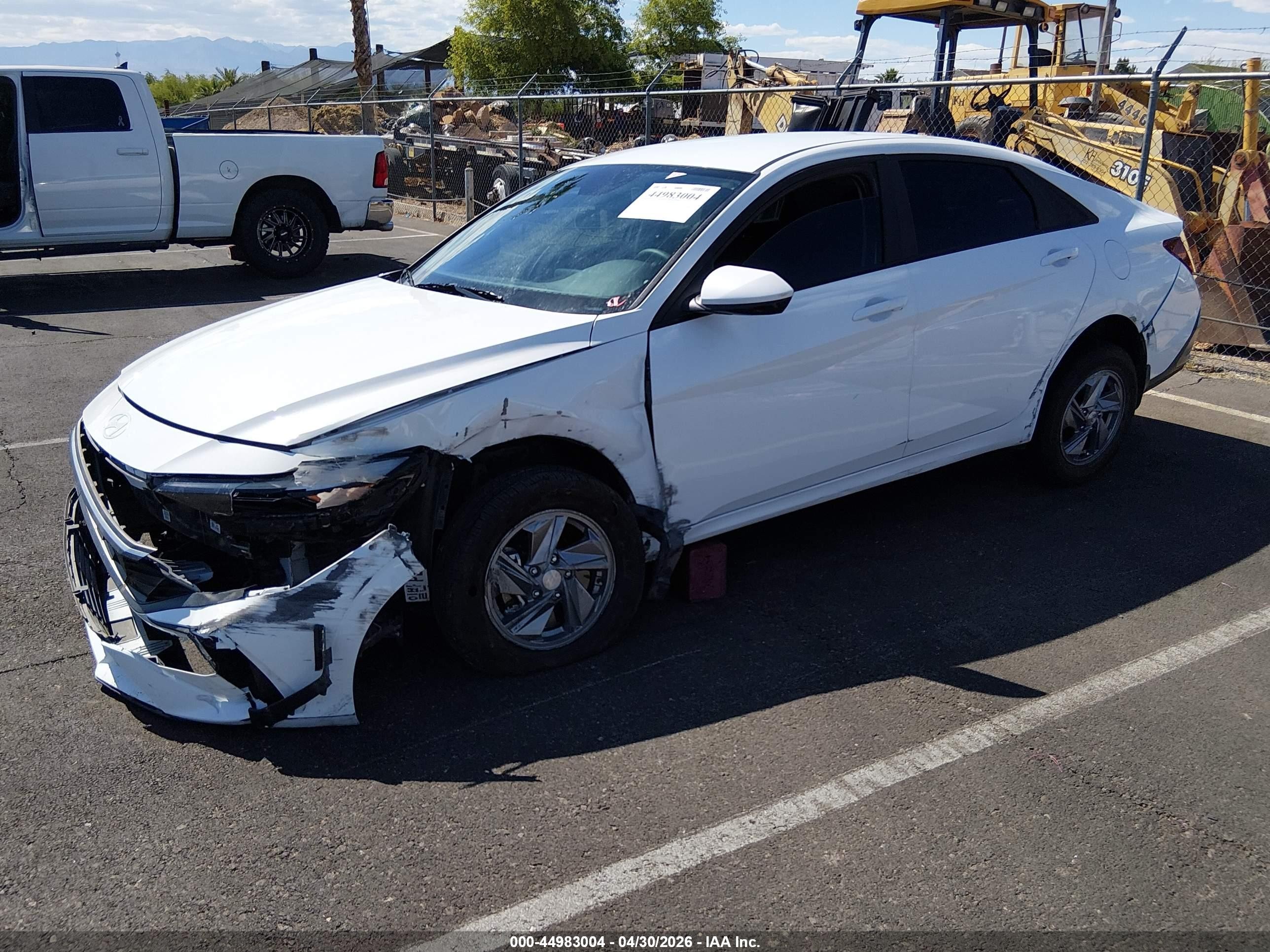 2024 Hyundai Elantra Se White vin: KMHLL4DG8RU767812