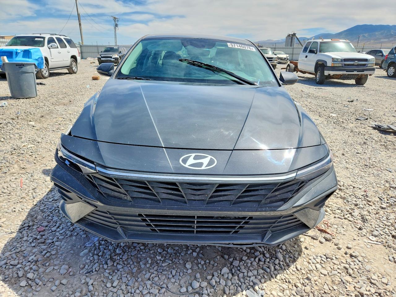 2024 Hyundai Elantra Se Gray vin: KMHLL4DG9RU666777