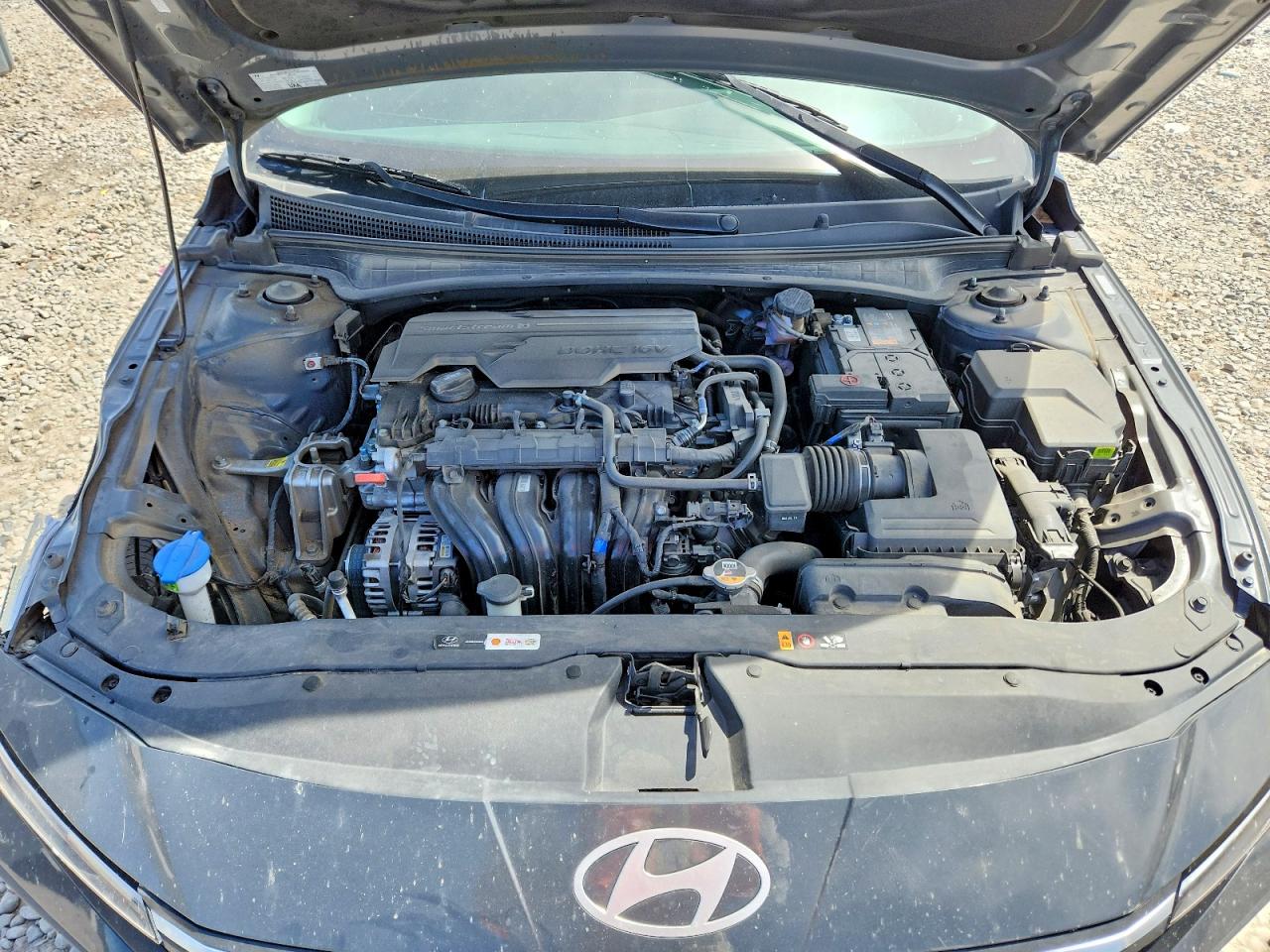 2024 Hyundai Elantra Se Gray vin: KMHLL4DG9RU666777