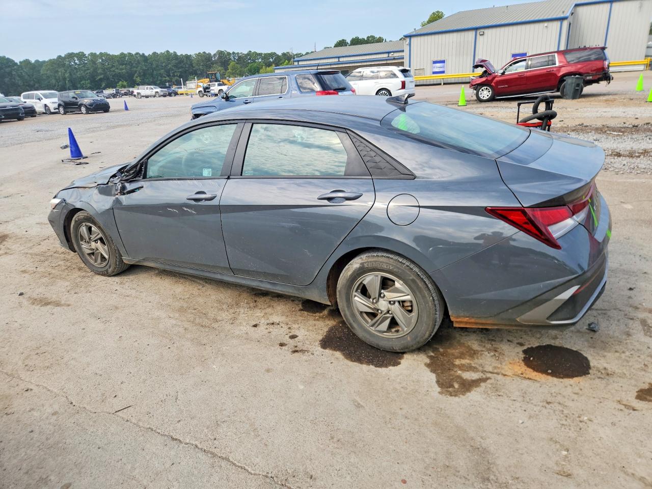 2025 Hyundai Elantra Se Gray vin: KMHLL4DG9SU936970