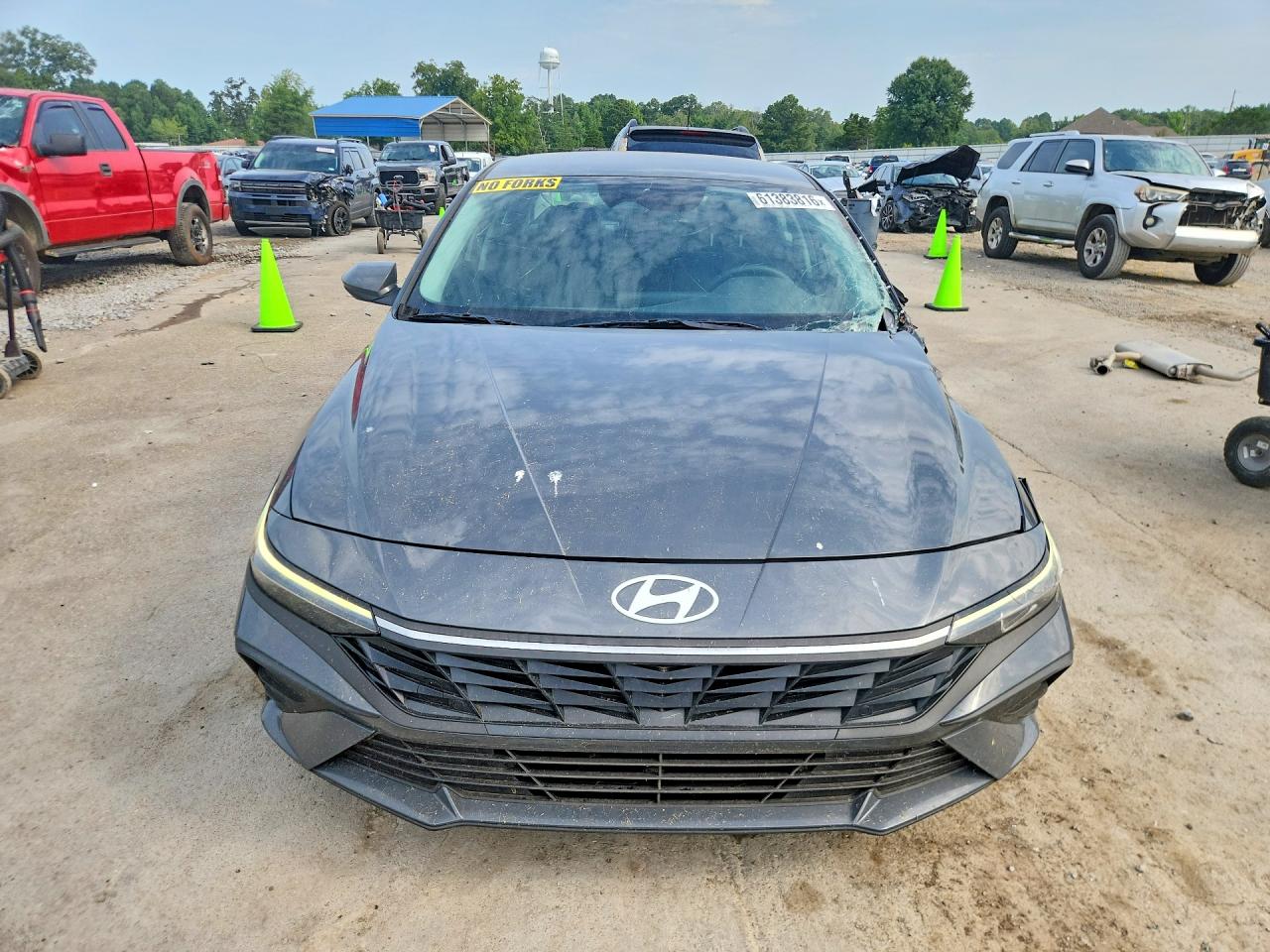 2025 Hyundai Elantra Se Gray vin: KMHLL4DG9SU936970
