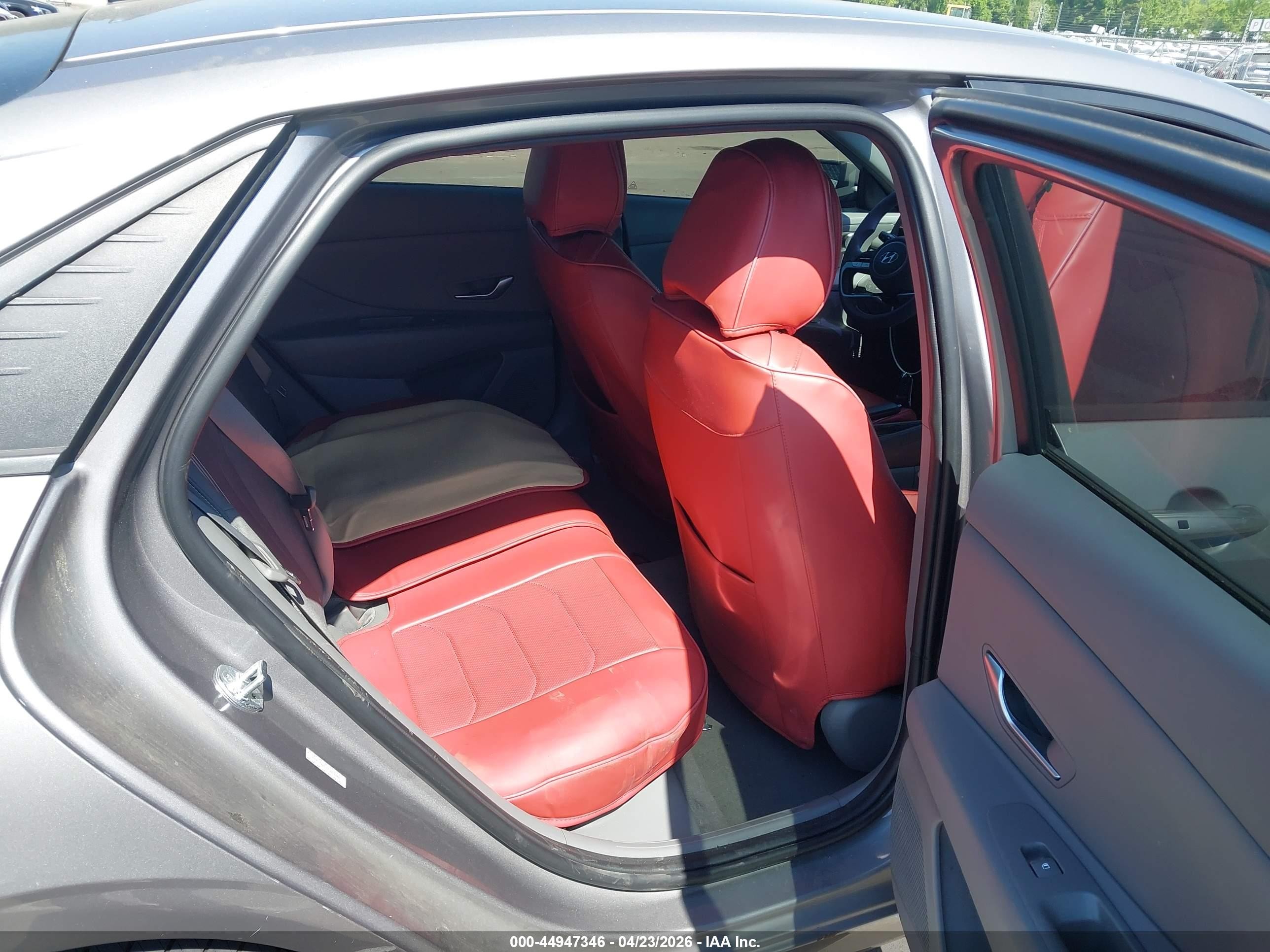 2021 Hyundai Elantra Sel Gray vin: KMHLM4AG3MU074480