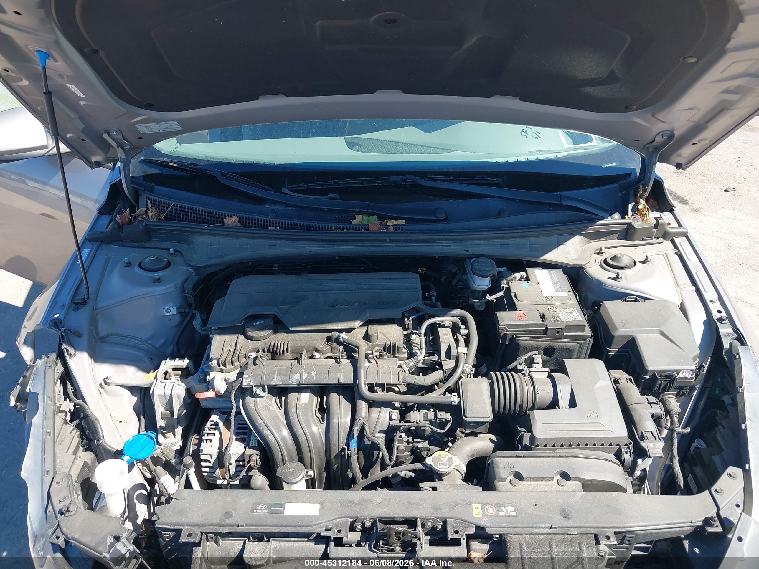 2021 Hyundai Elantra Sel Gray vin: KMHLM4AG4MU126957