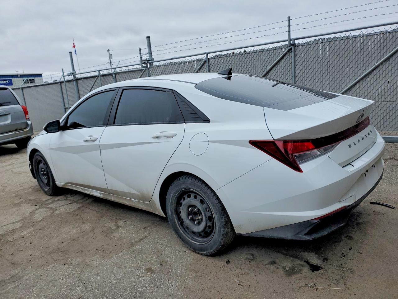 2021 Hyundai Elantra Sel Белый vin: KMHLM4AG4MU143824