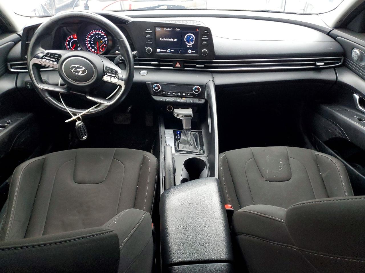 2021 Hyundai Elantra Sel Белый vin: KMHLM4AG4MU143824