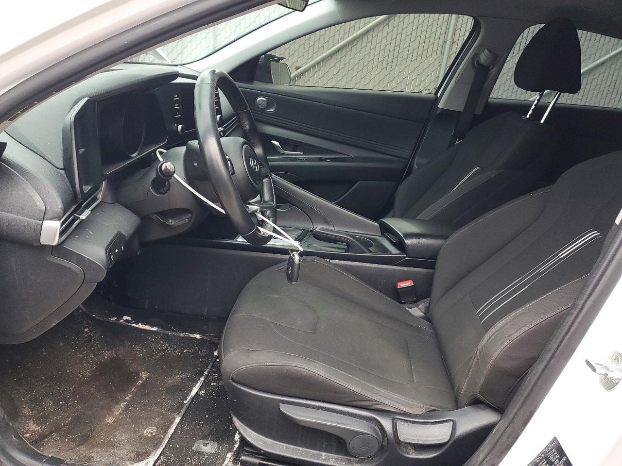 2021 Hyundai Elantra Sel Белый vin: KMHLM4AG4MU143824