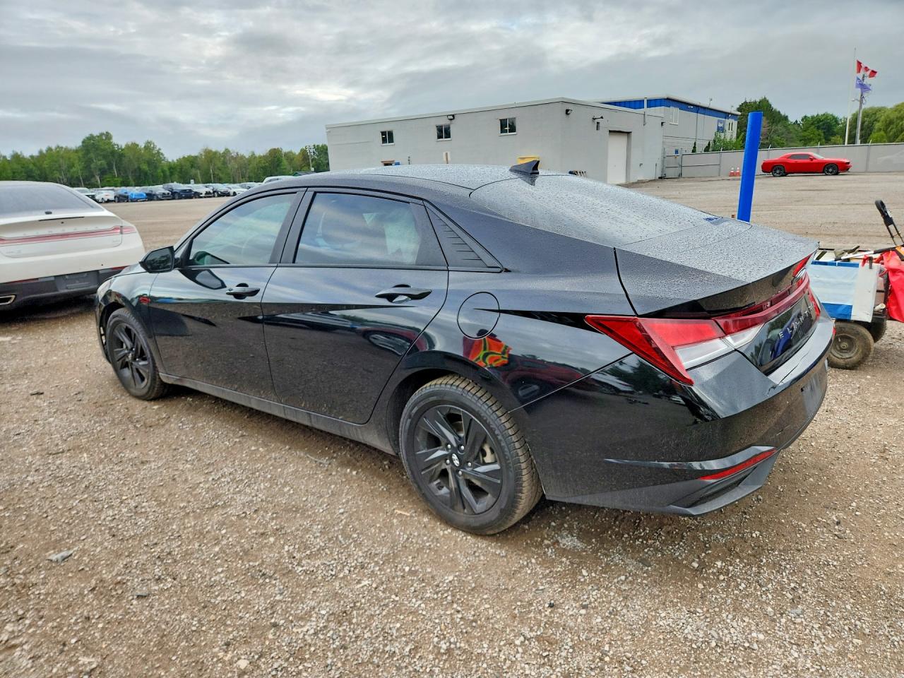 2022 Hyundai Elantra Sel Черный vin: KMHLM4AG4NU369928
