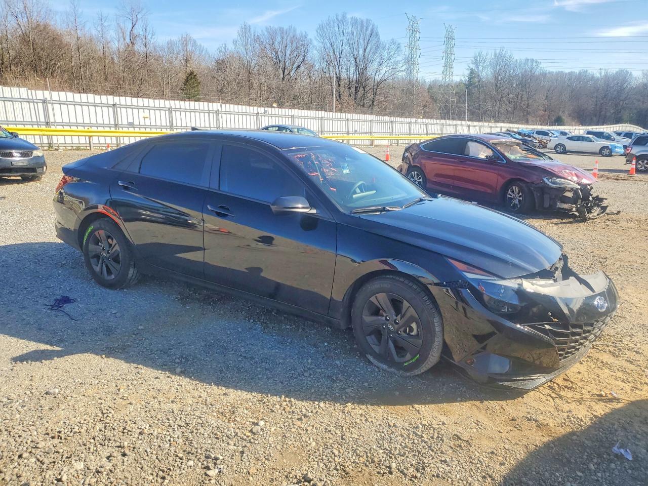 2023 Hyundai Elantra Sel Black vin: KMHLM4AG4PU430942