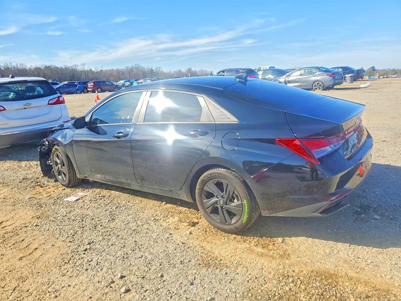2023 Hyundai Elantra Sel Black vin: KMHLM4AG4PU430942