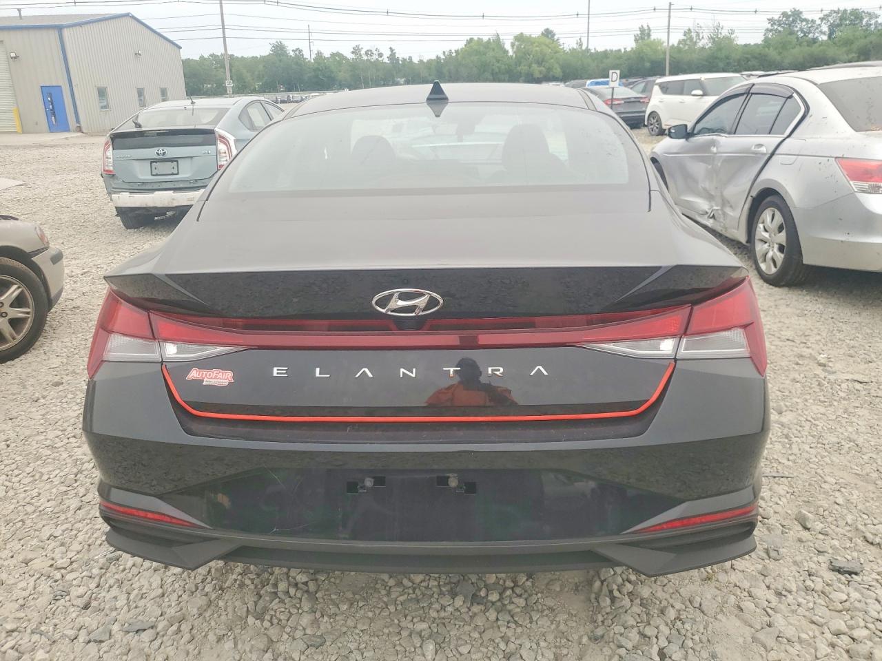 2023 Hyundai Elantra Sel Black vin: KMHLM4AG4PU434814