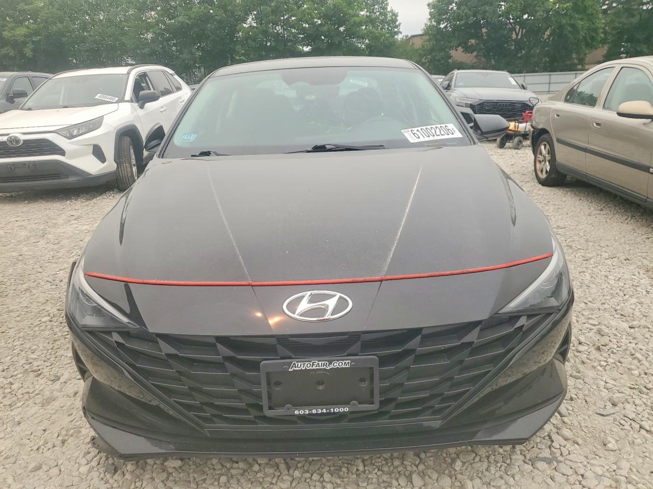 2023 Hyundai Elantra Sel Black vin: KMHLM4AG4PU434814