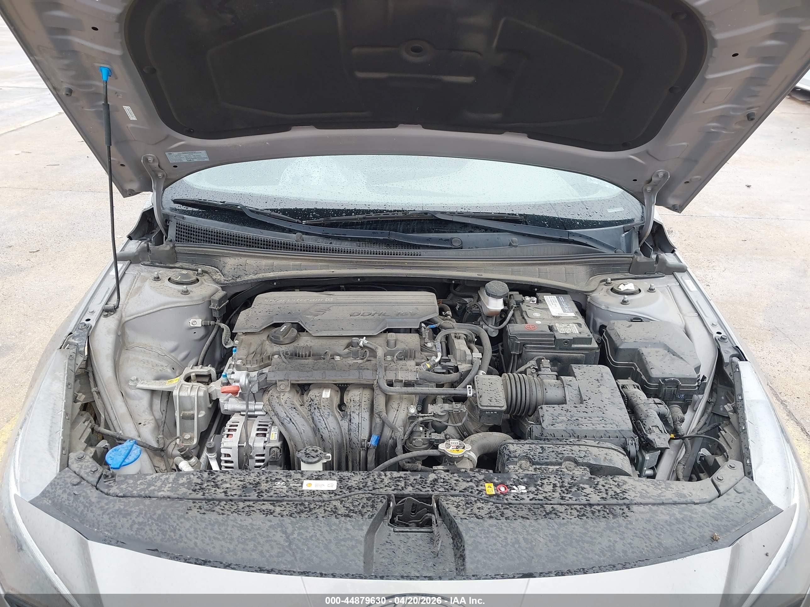 2021 Hyundai Elantra Sel Серебряный vin: KMHLM4AG6MU140407