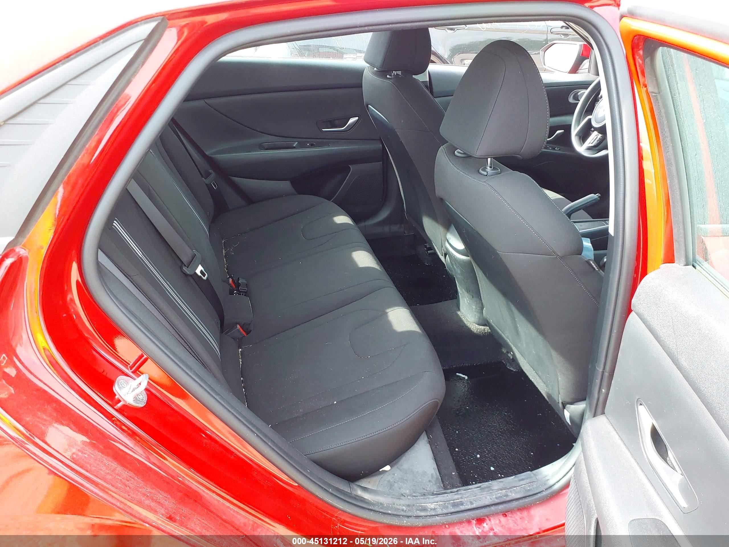 2022 Hyundai Elantra Sel Красный vin: KMHLM4AG6NU252979