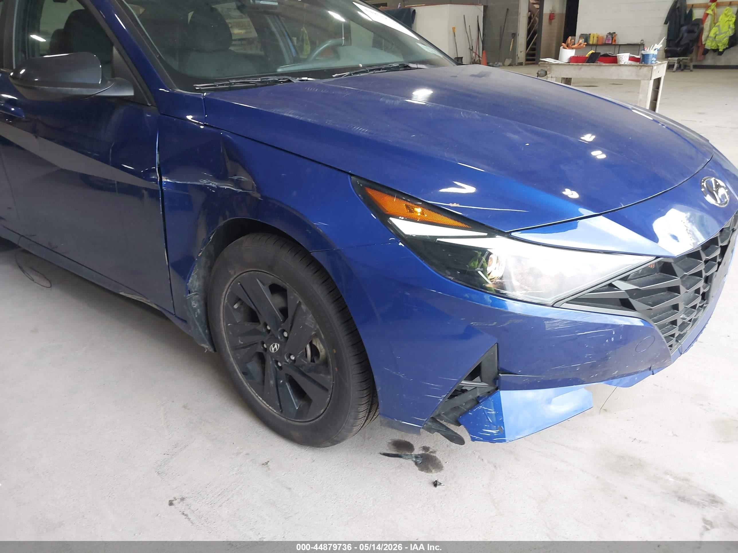 2023 Hyundai Elantra Sel Синий vin: KMHLM4AG6PU568126