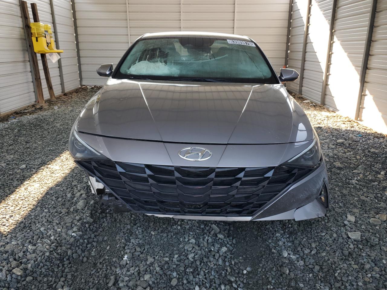 2023 Hyundai Elantra Sel Серебряный vin: KMHLM4AG6PU590966 Damage: Front Bumper Cover Lower, Missing, Replacement Required