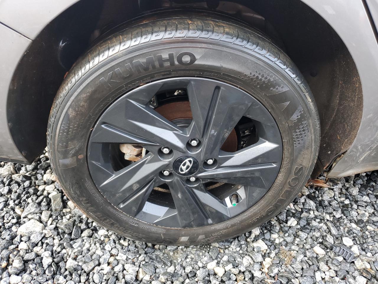 2023 Hyundai Elantra Sel Серебряный vin: KMHLM4AG6PU590966 Damage: Right Rear Wheel, Curb Rash, > 12 Inches