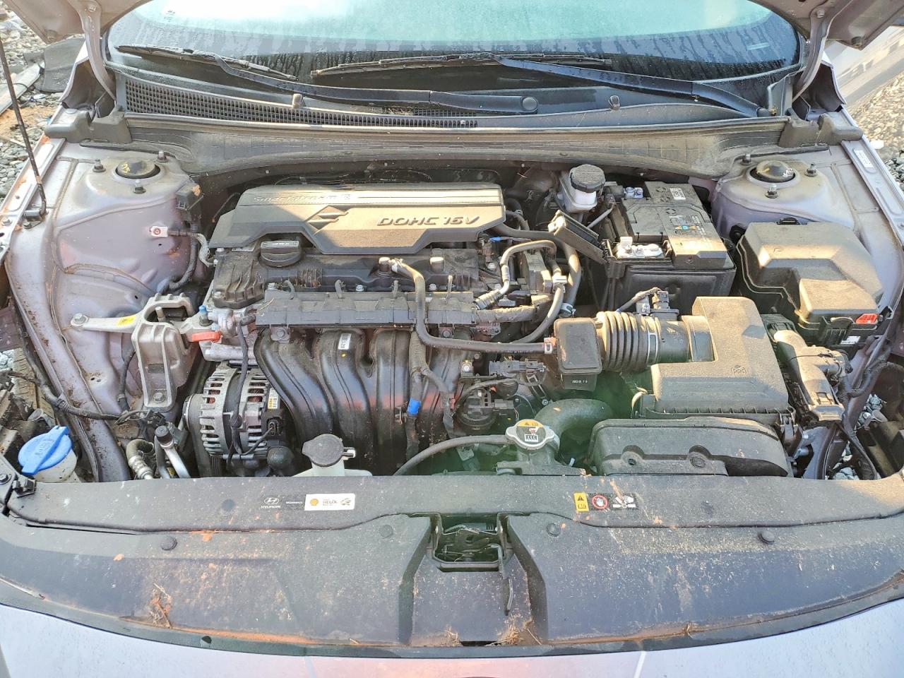 2023 Hyundai Elantra Sel Серебряный vin: KMHLM4AG6PU590966
