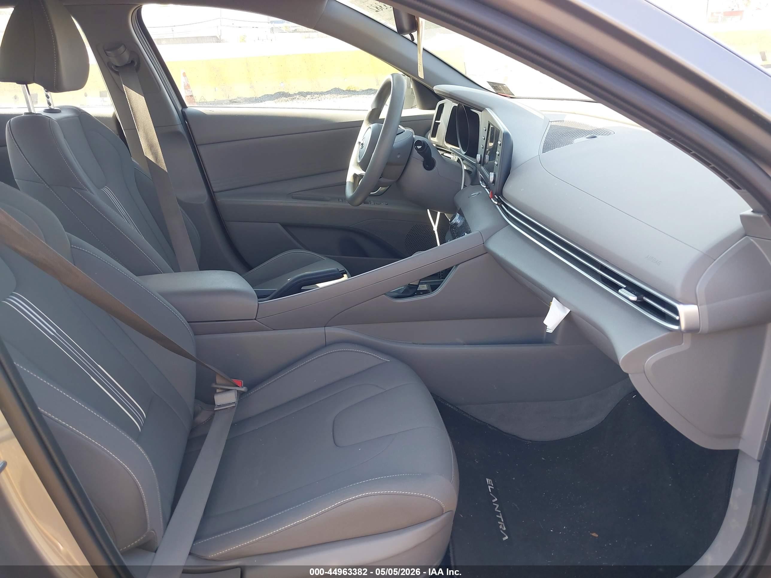 2023 Hyundai Elantra Sel Серый vin: KMHLM4AG6PU618037