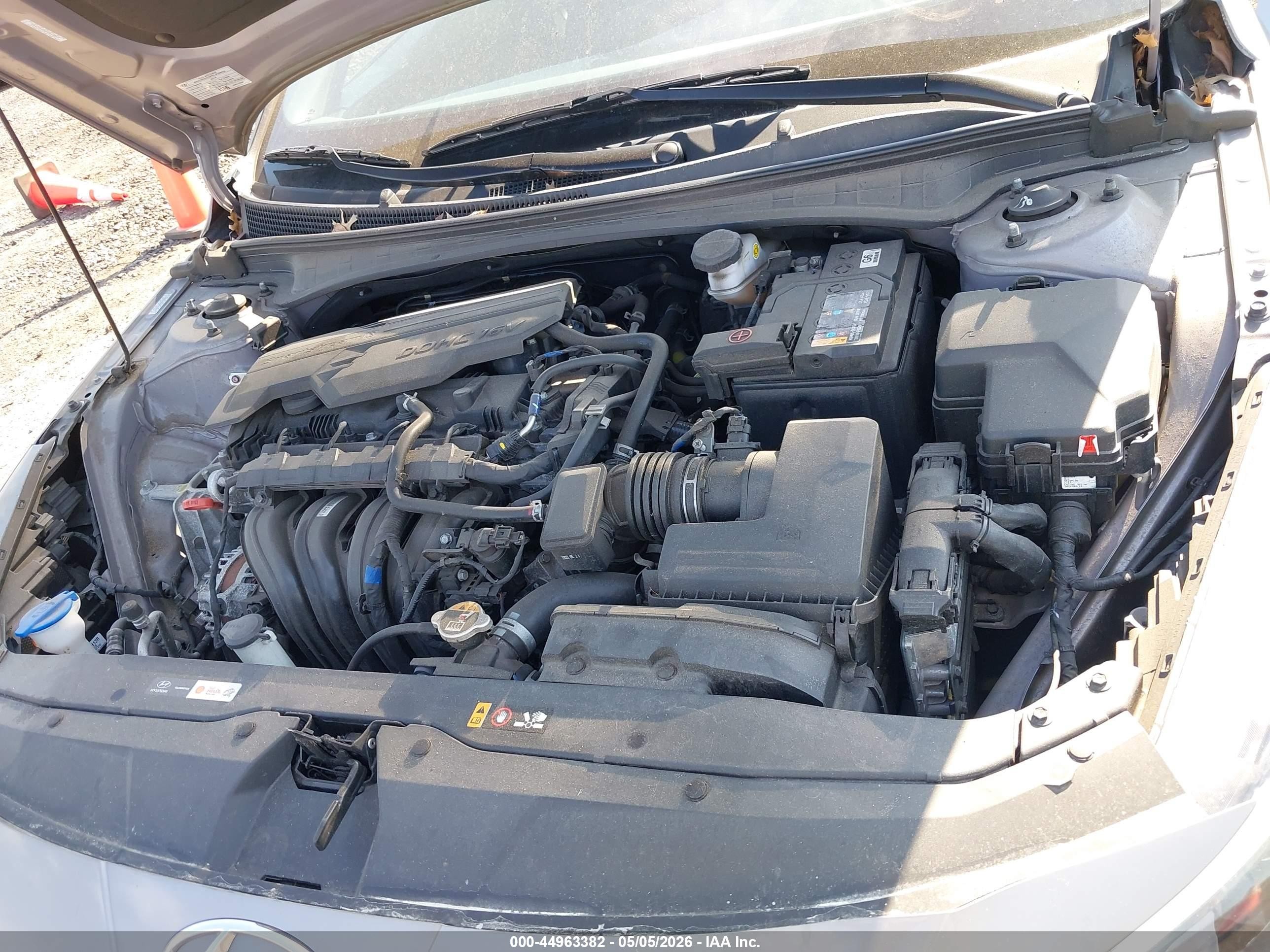 2023 Hyundai Elantra Sel Серый vin: KMHLM4AG6PU618037