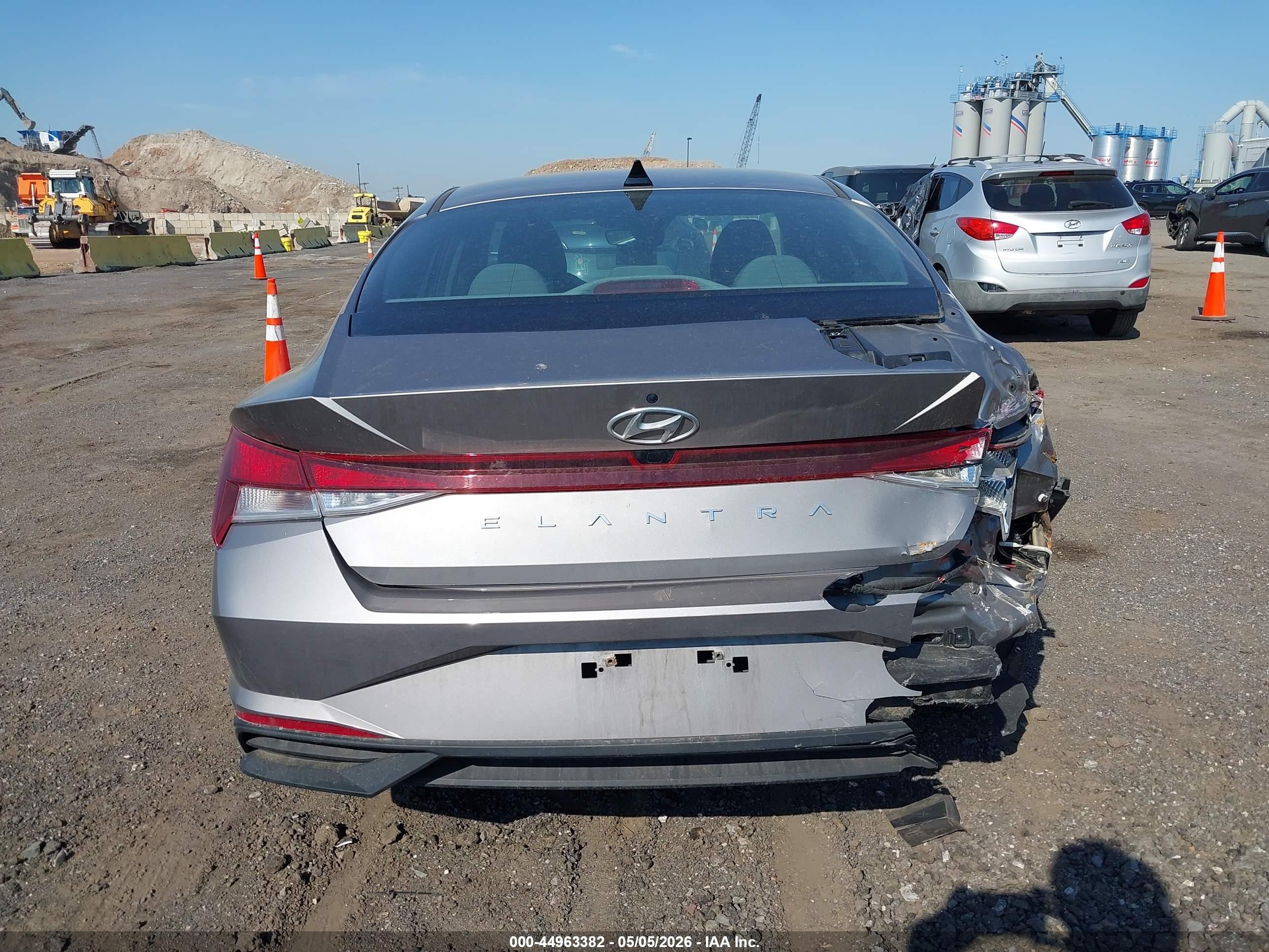 2023 Hyundai Elantra Sel Серый vin: KMHLM4AG6PU618037