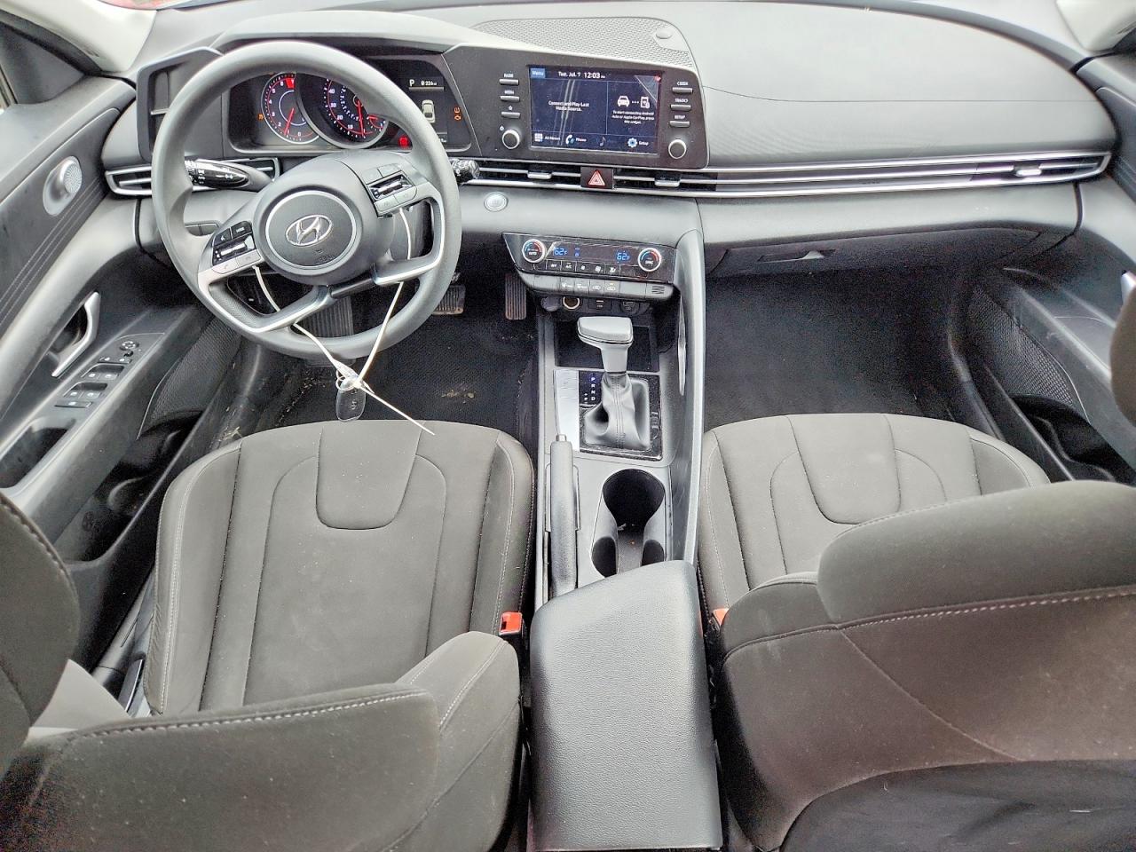 2023 Hyundai Elantra Sel Gray vin: KMHLM4AG7PU498328