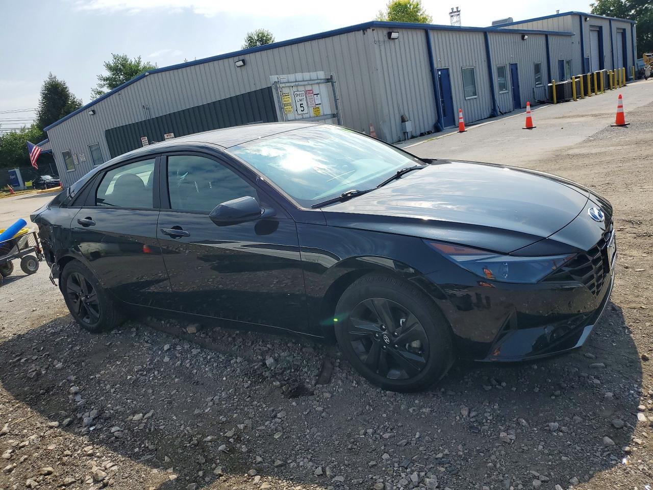 2023 Hyundai Elantra Sel Black vin: KMHLM4AG8PU435237
