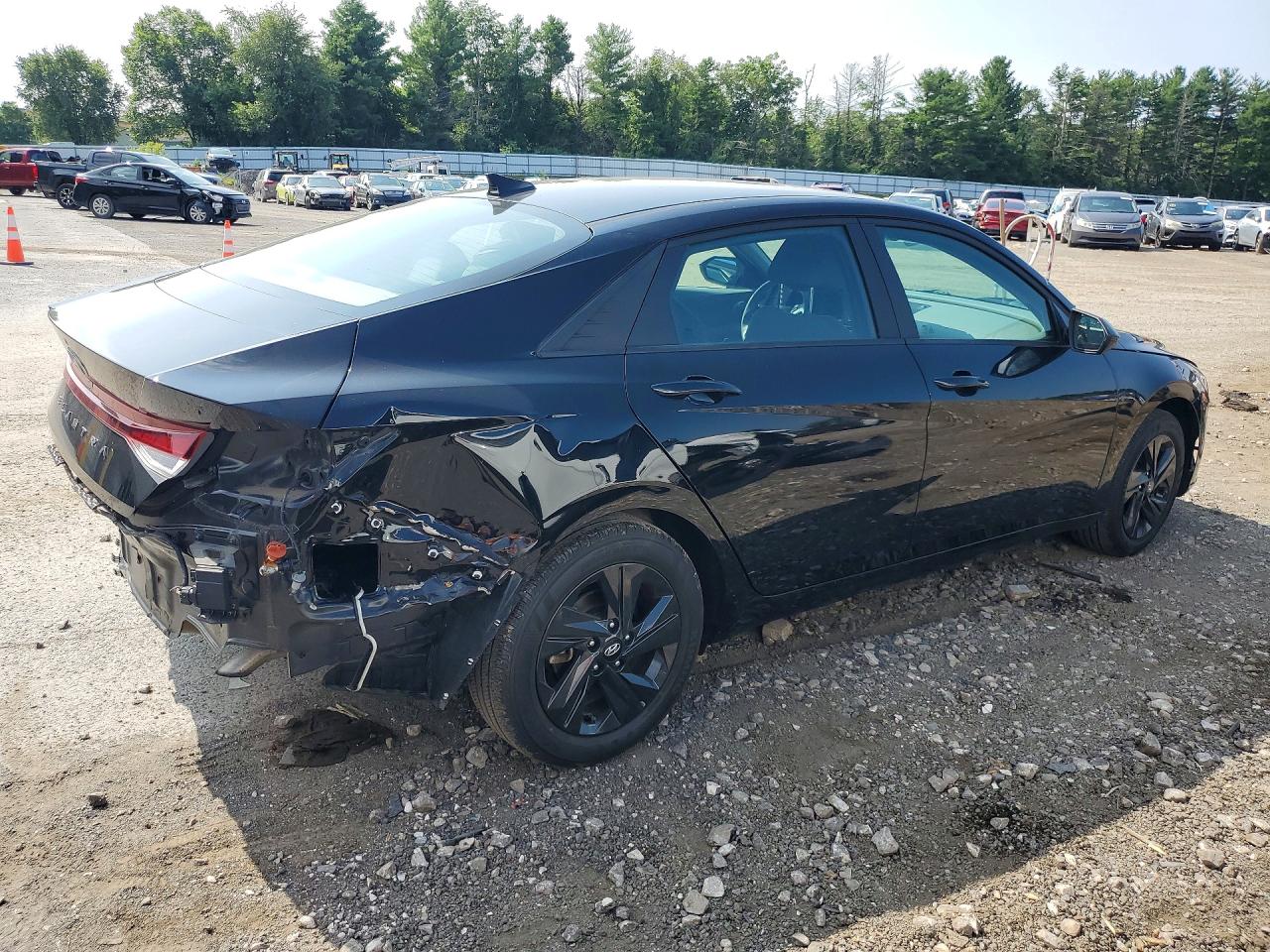 2023 Hyundai Elantra Sel Black vin: KMHLM4AG8PU435237