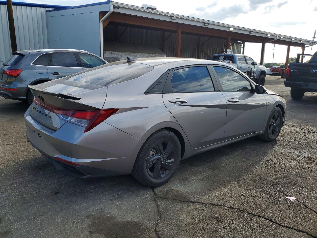 2023 Hyundai Elantra Sel Gray vin: KMHLM4AG9PU386906