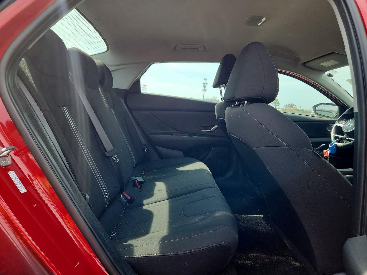 2023 Hyundai Elantra Sel Red vin: KMHLM4AGXPU397056