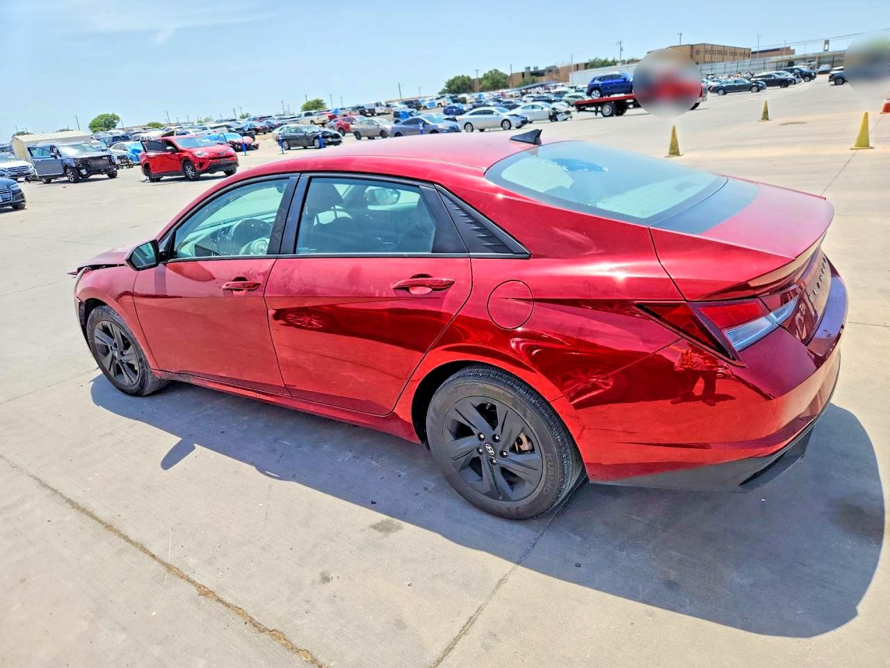 2023 Hyundai Elantra Sel Red vin: KMHLM4AGXPU563902