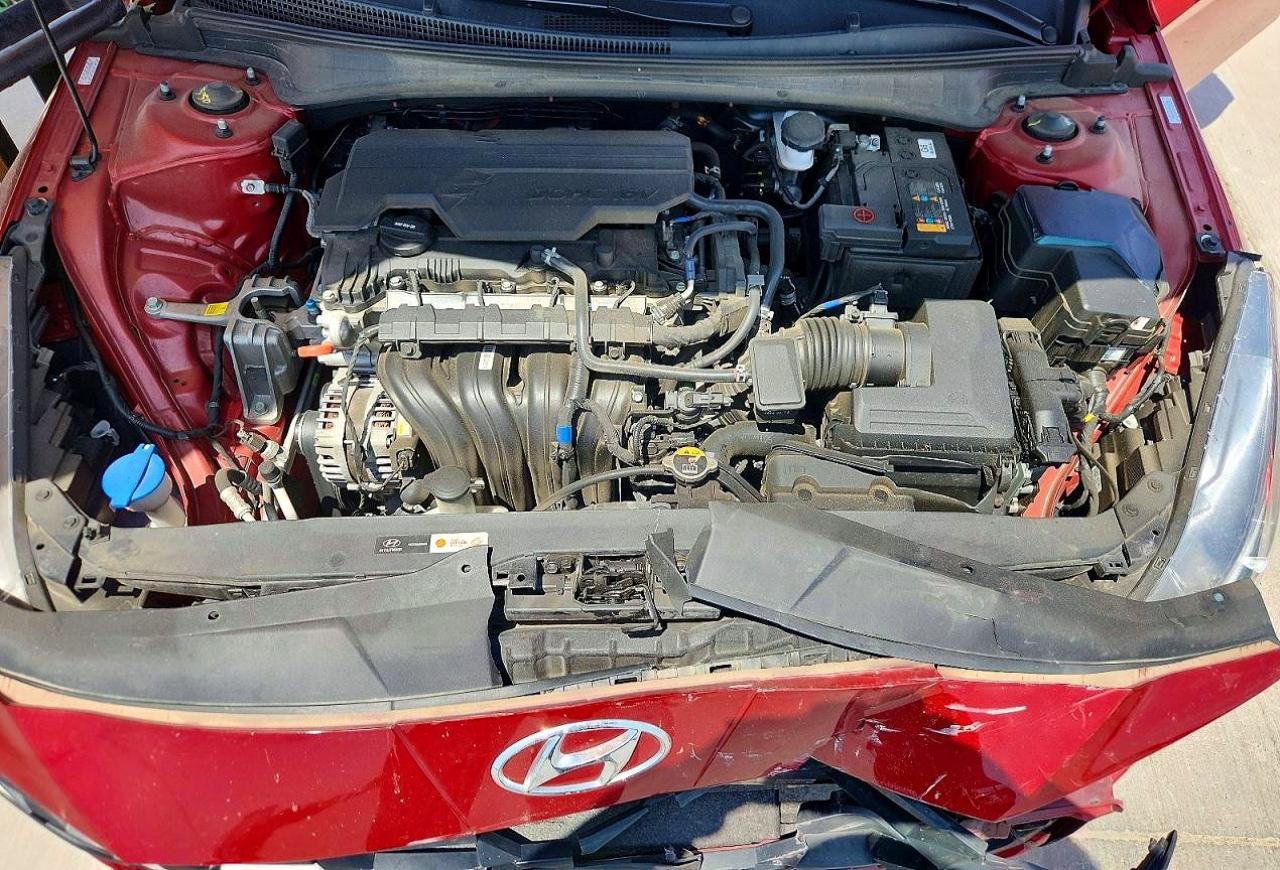 2023 Hyundai Elantra Sel Red vin: KMHLM4AGXPU563902
