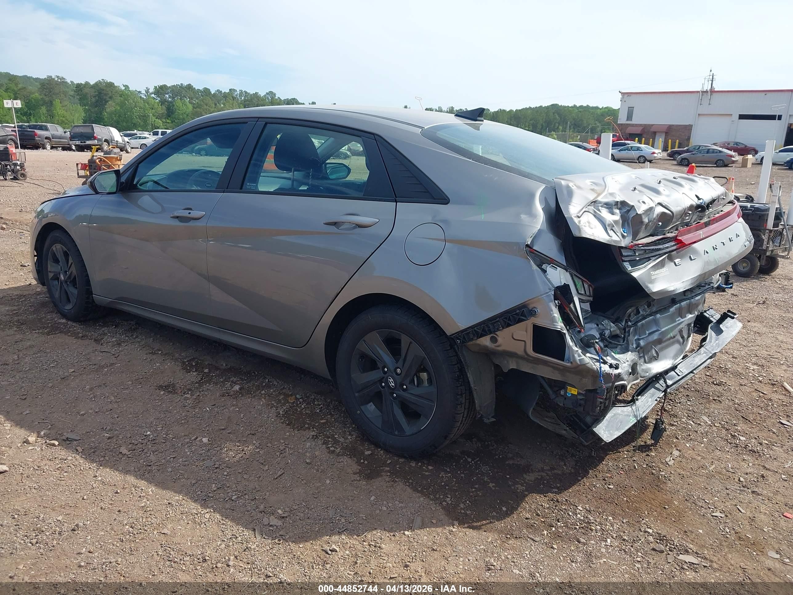 2021 Hyundai Elantra Hybrid Blue Gray vin: KMHLM4AJ0MU003944