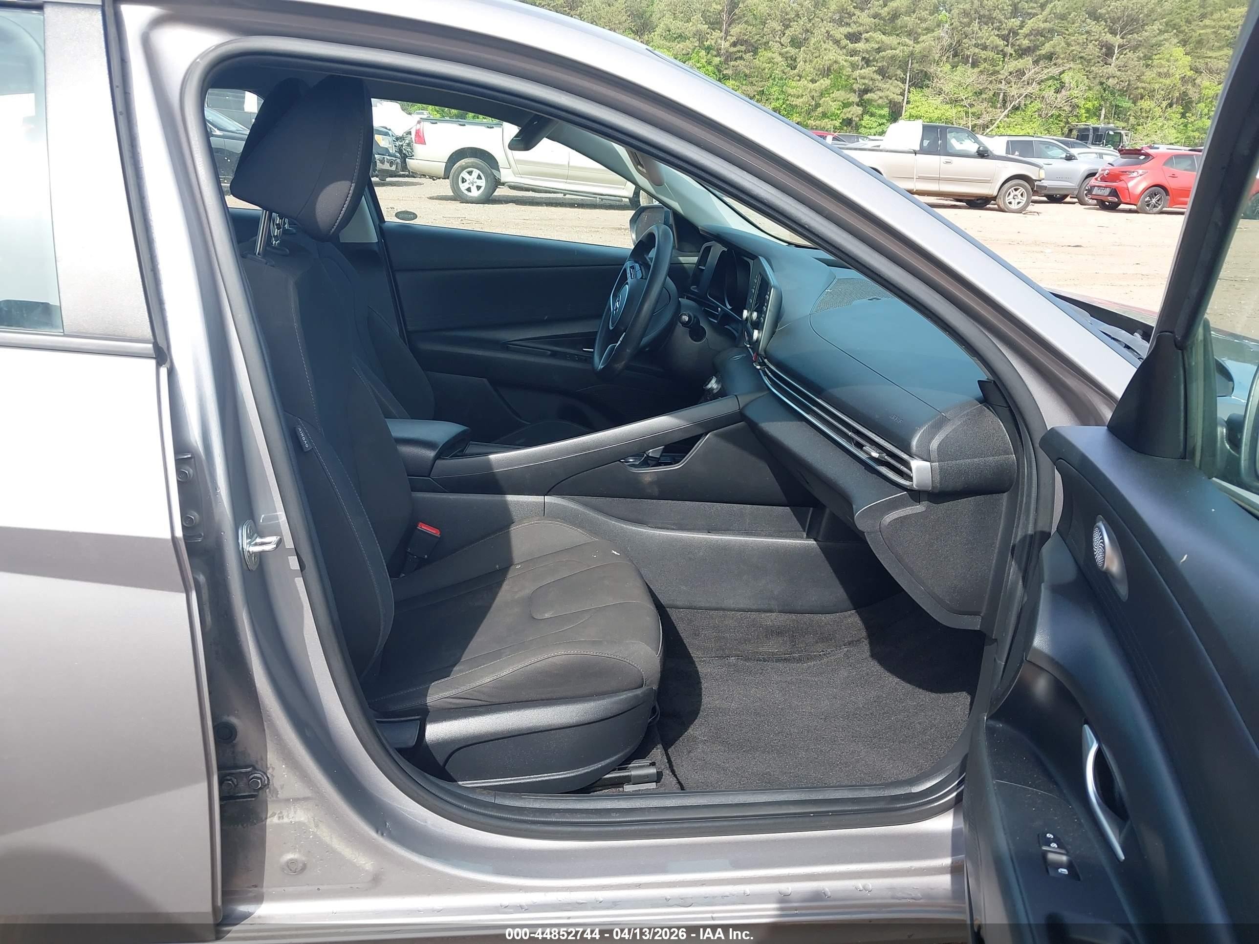 2021 Hyundai Elantra Hybrid Blue Gray vin: KMHLM4AJ0MU003944