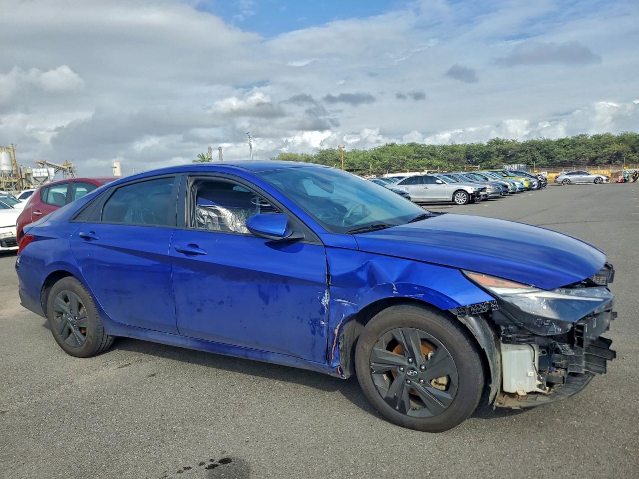 2023 Hyundai Elantra Blue Синий vin: KMHLM4AJ2PU037775