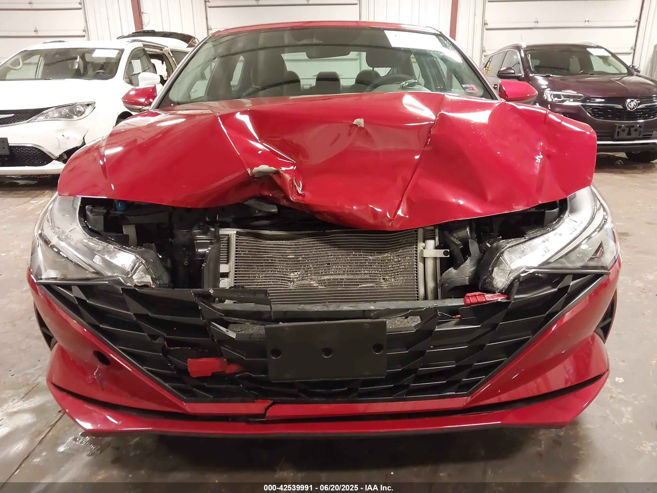 2023 Hyundai Elantra Hybrid Blue Red vin: KMHLM4AJ3PU052012