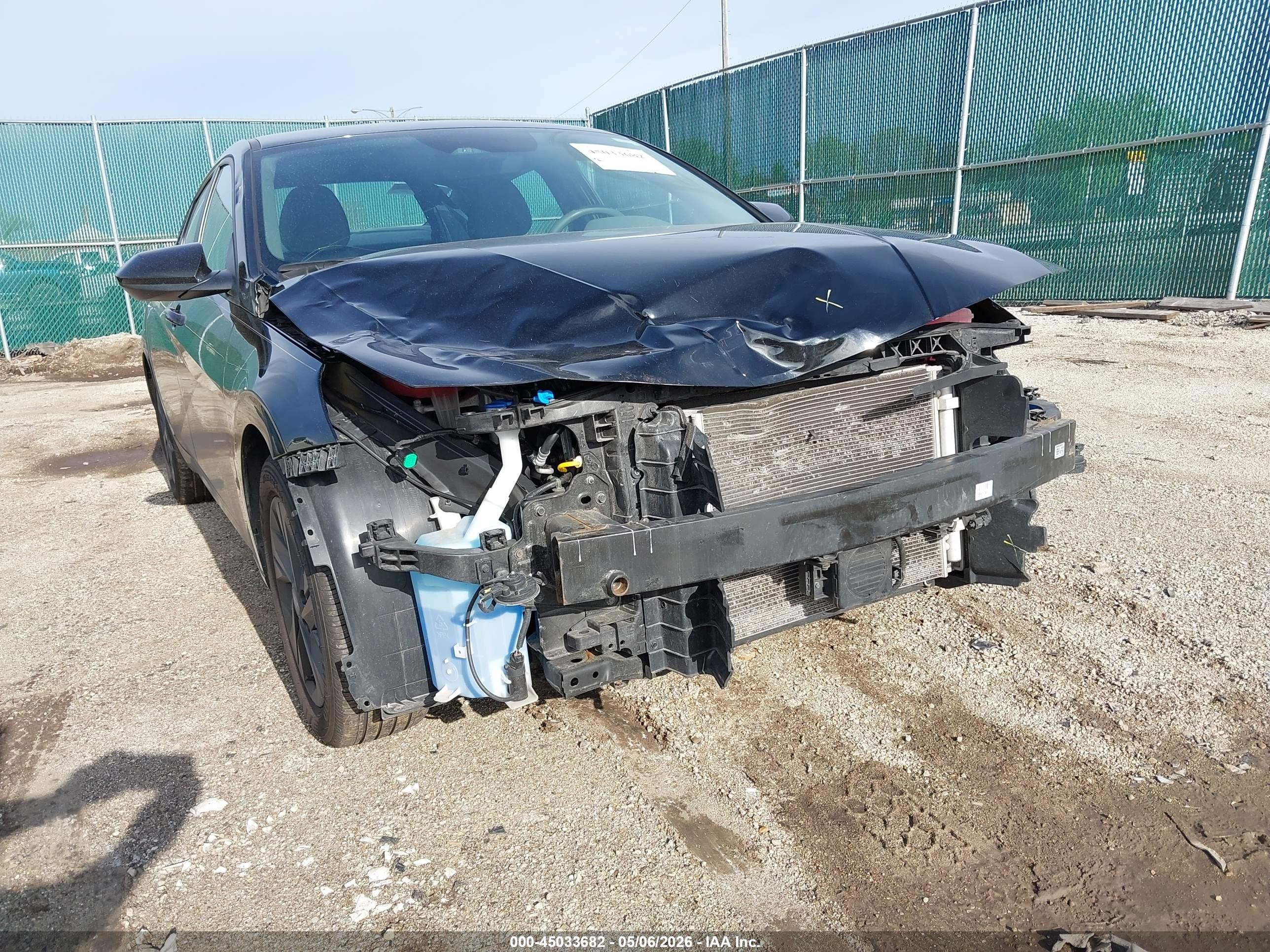 2021 Hyundai Elantra Hybrid Blue Black vin: KMHLM4AJ4MU007690