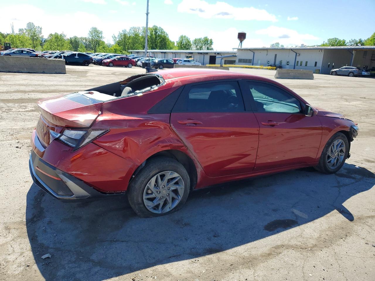 2024 Hyundai Elantra Sel Red vin: KMHLM4DG1RU682467