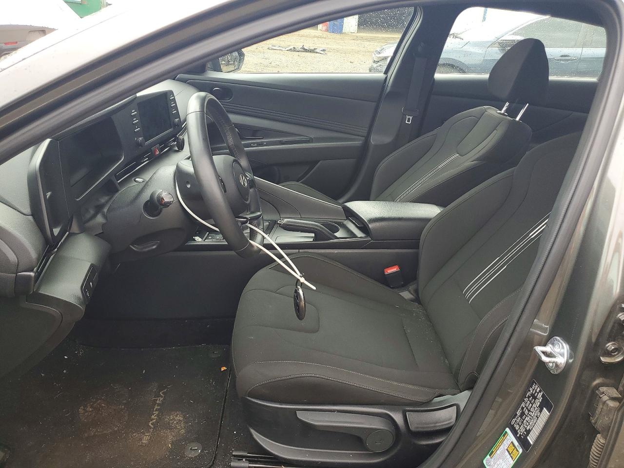 2025 Hyundai Elantra Sel Sport Gray vin: KMHLM4DG1SU905421