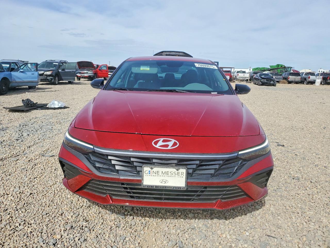 2025 Hyundai Elantra Sel Sport Red vin: KMHLM4DG1SU965473