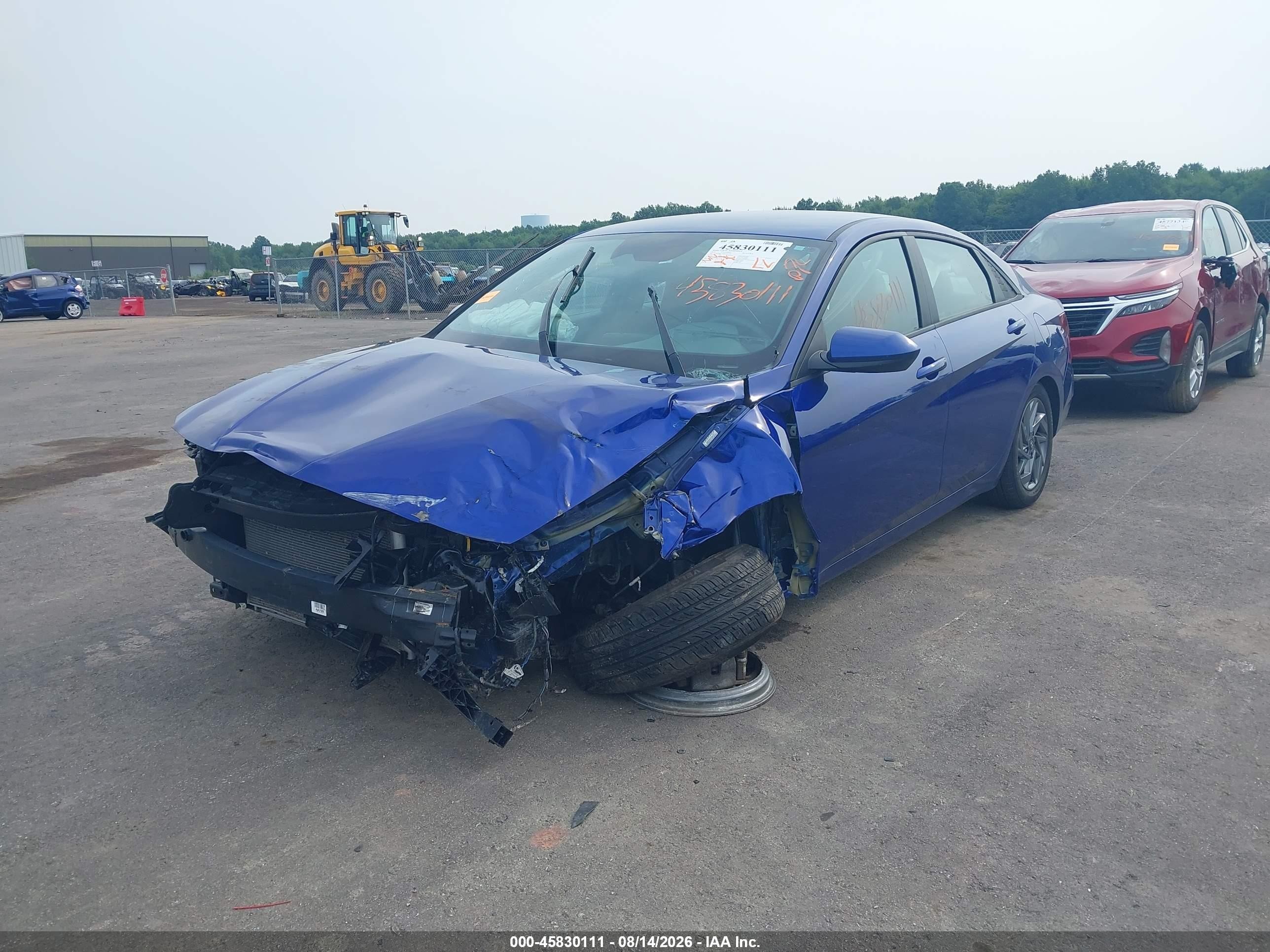 2024 Hyundai Elantra Sel Blue vin: KMHLM4DG2RU661319