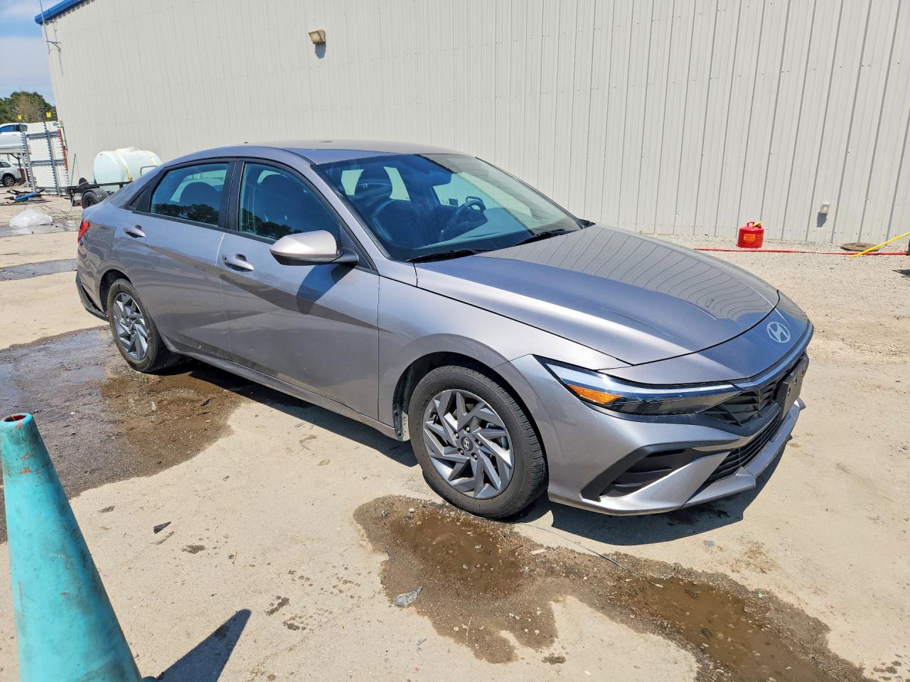 2024 Hyundai Elantra Sel Gray vin: KMHLM4DG2RU664625