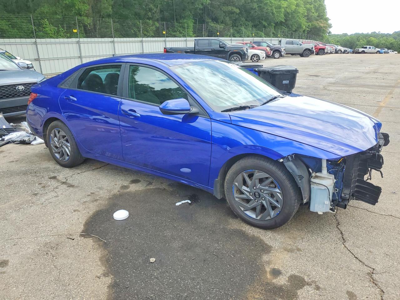 2024 Hyundai Elantra Sel Blue vin: KMHLM4DG3RU699805