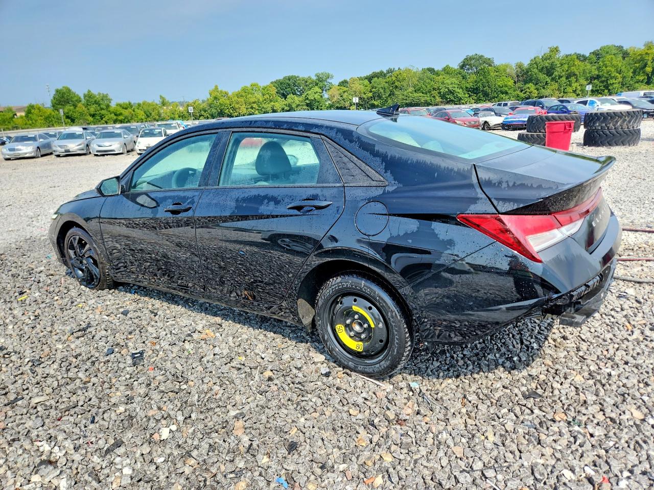 2026 Hyundai Elantra Sel Sport Black vin: KMHLM4DG3TU105379
