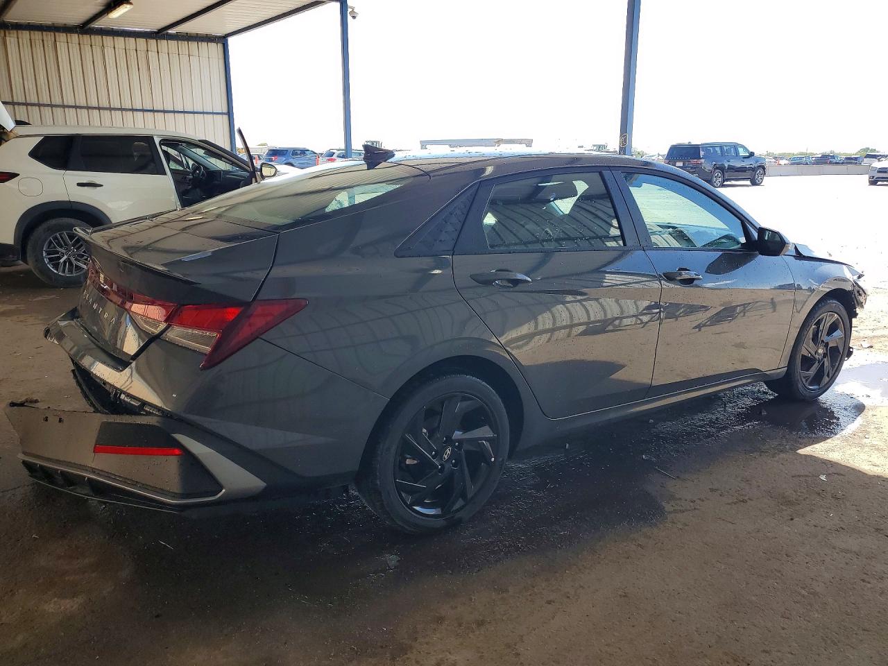 2026 Hyundai Elantra Sel Sport Gray vin: KMHLM4DG3TU185444