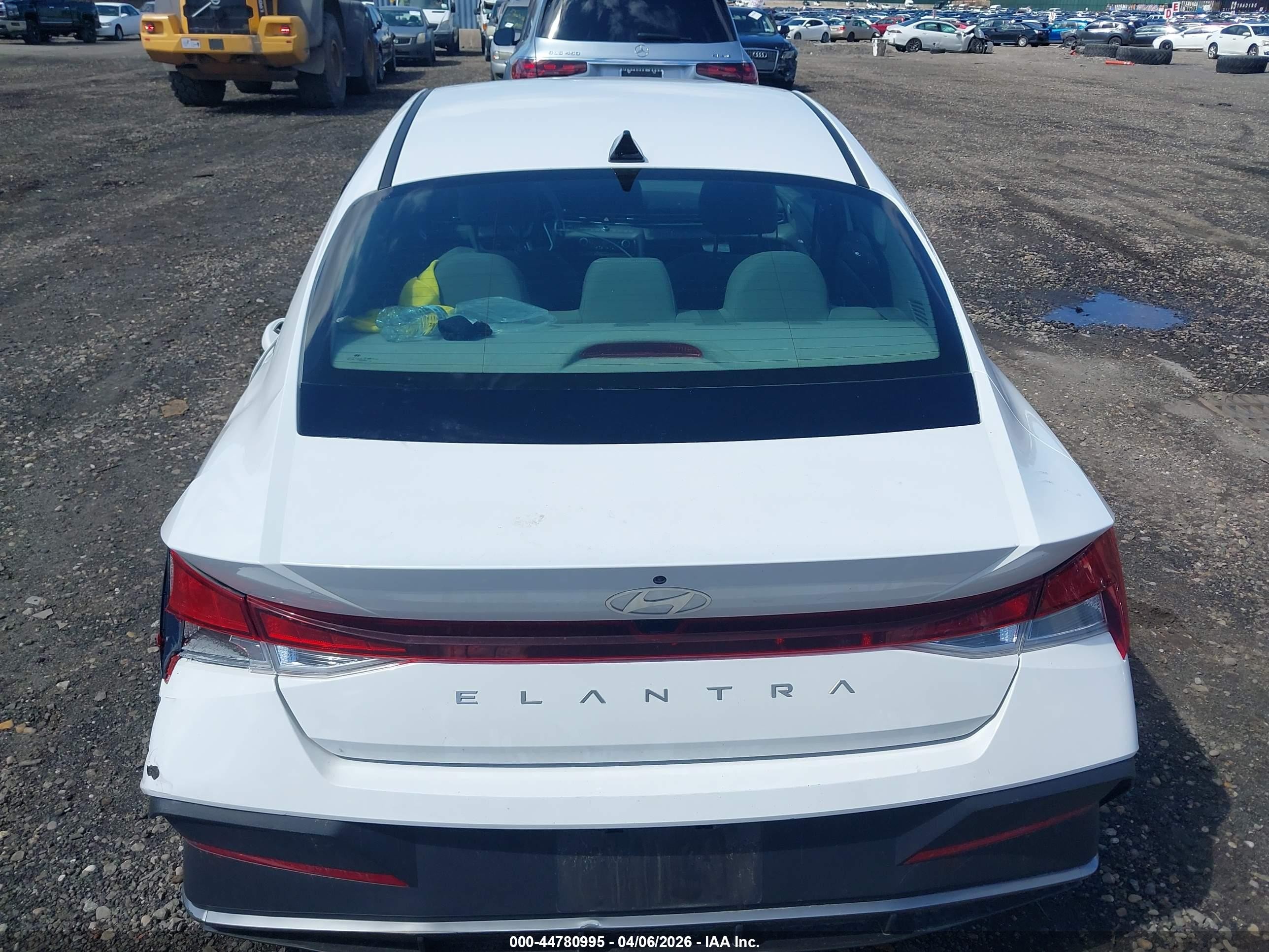 2024 Hyundai Elantra Sel White vin: KMHLM4DG4RU641511