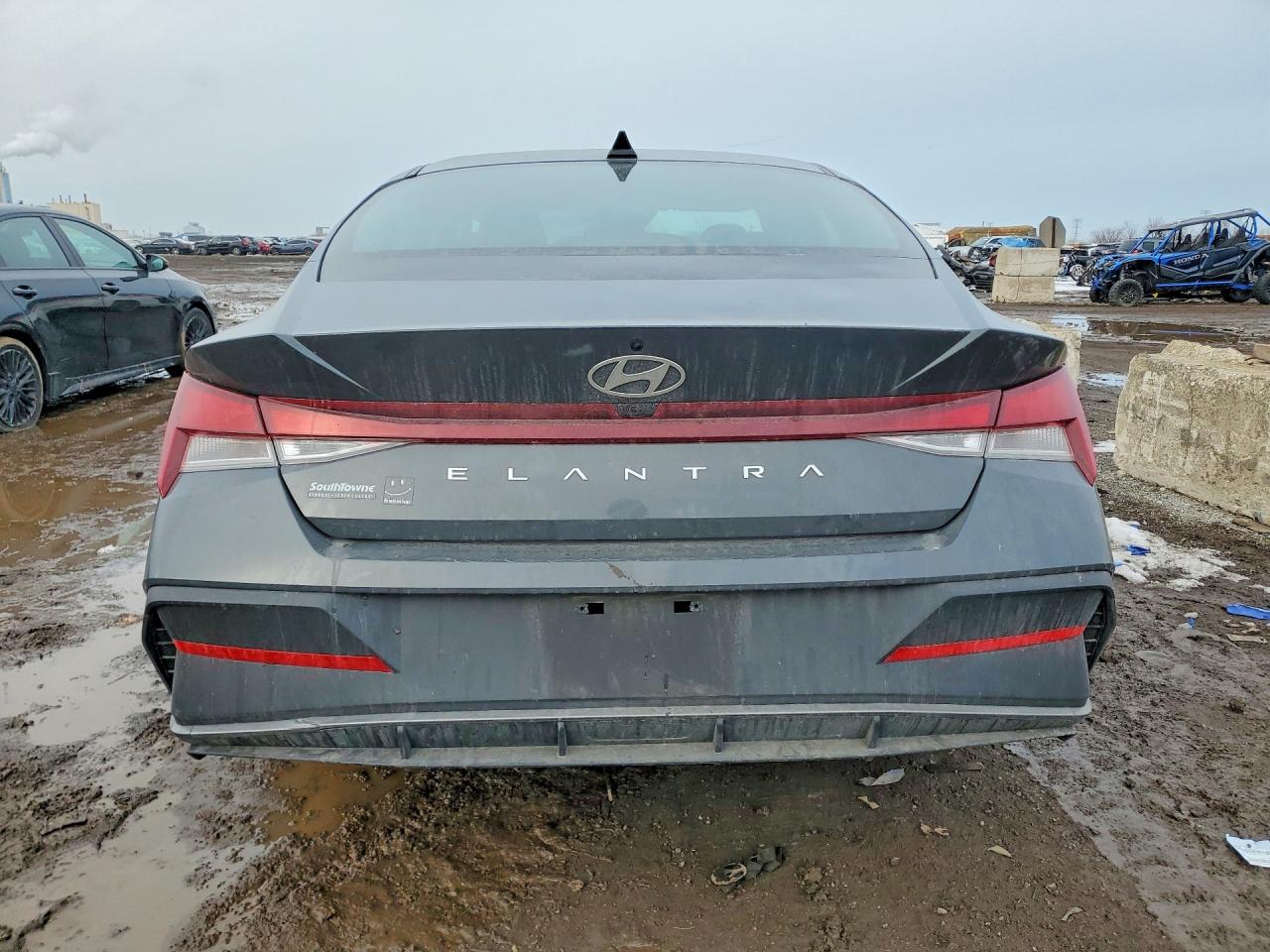 2024 Hyundai Elantra Sel Gray vin: KMHLM4DG4RU735873