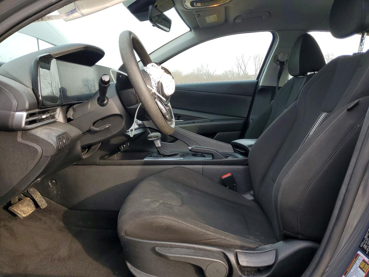 2024 Hyundai Elantra Sel Gray vin: KMHLM4DG4RU735873