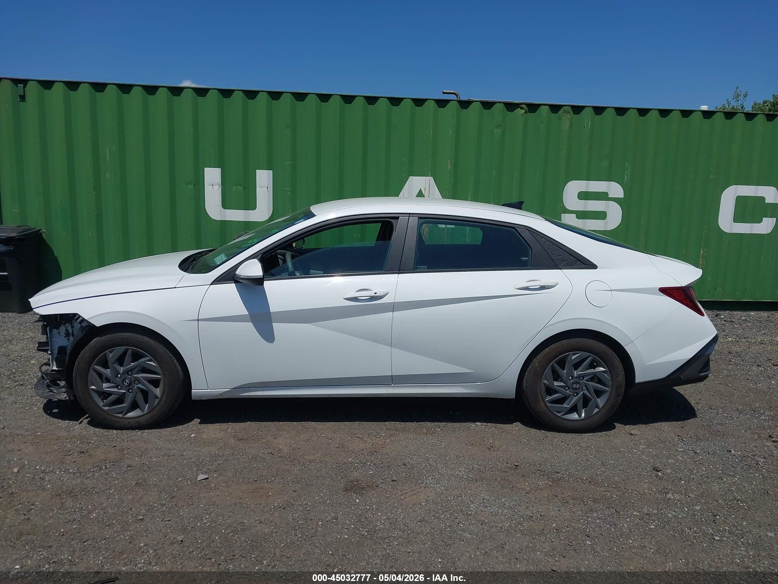2024 Hyundai Elantra Sel Белый vin: KMHLM4DG5RU698820